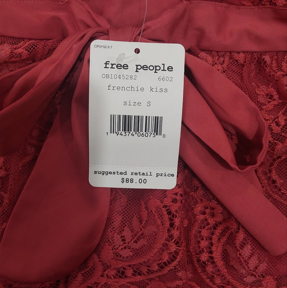 FREE PEOPLE NWT Frenchie Kiss Tank - Picture 7 of 7